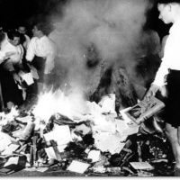 Book-Burning and All-lied Book Destruction Compared